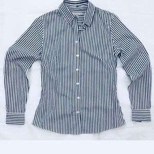 Banana Republic No-Iron Charcoal Buttondown Shirt